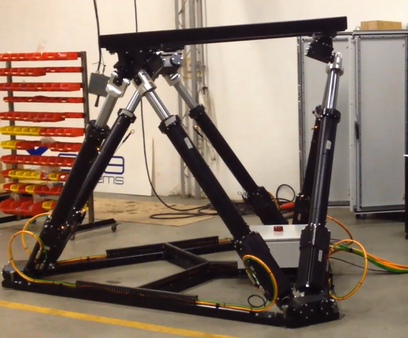 xesasystems's tweet photo. Work in progress within our factory : 
X620 EA - 6DOF Motion platform with axial full-electric actuators. Payload 2000 Kg . Class Pro
#xesasystems #motionplatforms #professional https://t.co/VilcFdVmei