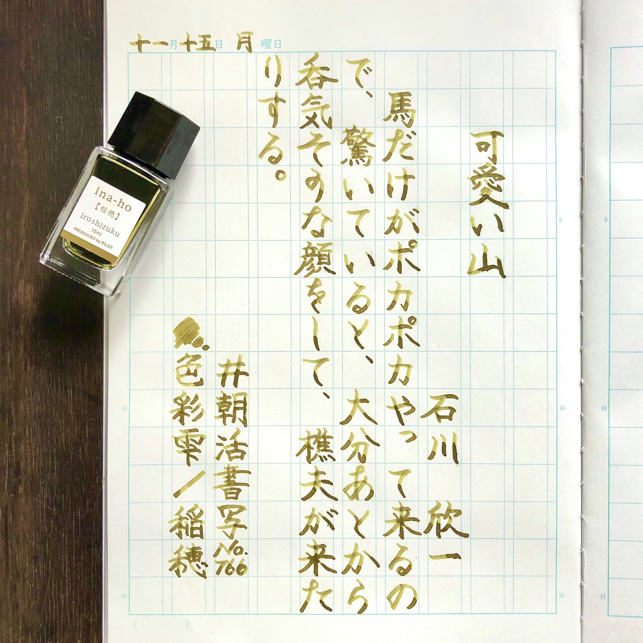 廃盤！色彩雫　稲穂（15ml）　おまけ付き 廃盤！色彩雫稲穂（15ml）おまけ付き