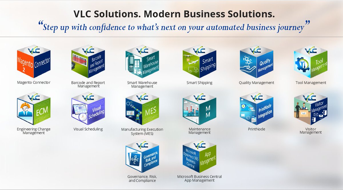 vlcsolutions's tweet photo. VLC Solutions also specializes in Apps designed on and around Microsoft Dynamics 365 BC, SWM, Smart Shipping, Magento Connector, Tool Management, MES, PrintNode, Governance, Risk and Compliance, Quality Control & more!
https://t.co/Ihxahk7WUh
#appsource #microsoftapps #msdyn365bc https://t.co/Jmio6TYfuL