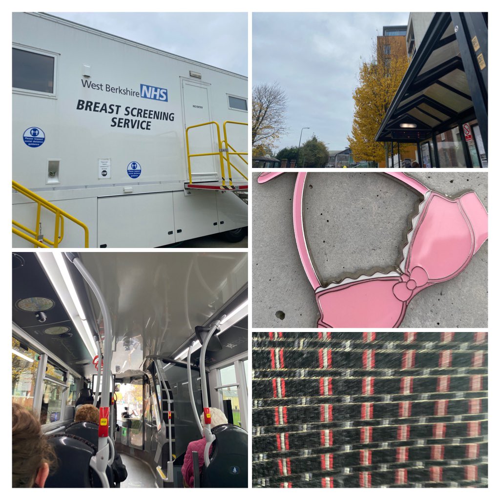 JEANNYCLIFFORD's tweet photo. Some thanks
๐To @RBNHSFT at #westberkshirecommunityhospital for my #mammogram
๐To @somnerr for keeping @WestBerkshire moving - an easy journey by bus & now Iโll walk home #changethewayyoumove
๐To the designer of this fine moquette ๐: high praise from an ex #railway woman https://t.co/BYVaZcMD8E