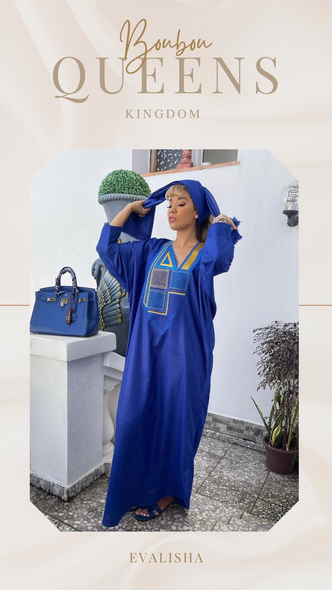 Queen Mareva in the Diena Dress