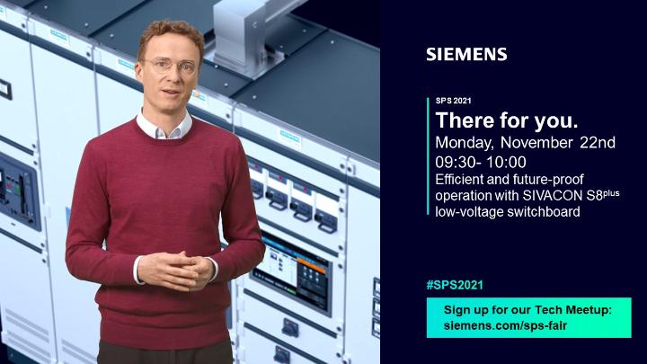 AlethPelletier's tweet photo. More than a black box! Curious about a smart #powerdistribution for your industry? With the intelligent #SIVACON S8plus switchboard, distribute reliably power, manage the efficiency and reliability of your processes.  Sign up for our tech Meetup #SPS2021👉 https://t.co/c8Smptma37 https://t.co/3D3Ht3xO3C