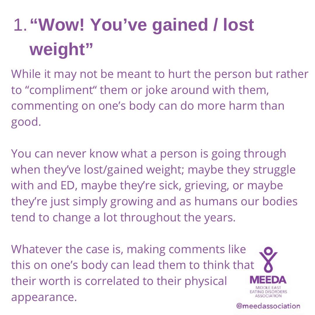 meedassociation's tweet photo. Like, share & comment to boost Eating Disorder Awareness in the regionπ
#meeda #meedassociation #eatingdisorderawareness #eatingdisorderprevention #eatingdisorderresearch #edadvocacy #eatingdisordertreatment #bodycomments #losehatenotweight #haes https://t.co/QAwlcDIh9t