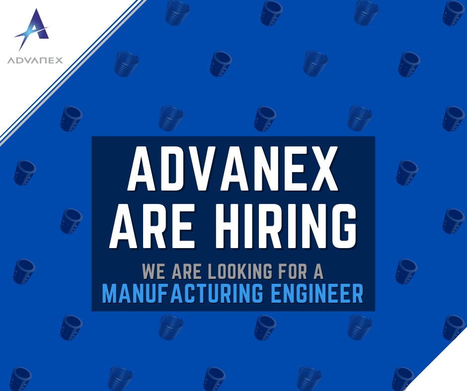 AdvanexEurope's tweet photo. Advanex Europe are hiring!

We are looking for a Manufacturing Engineer to join the team at our Southwell site in Nottinghamshire.

For more information, follow the link below 👇

https://t.co/2rv4JInlJB https://t.co/x8C29xOFzf