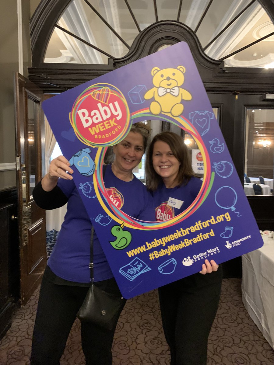SusanFieldFCIPD's tweet photo. Officially happening!
#BabyWeekBradford https://t.co/KbyHyzmfgH
