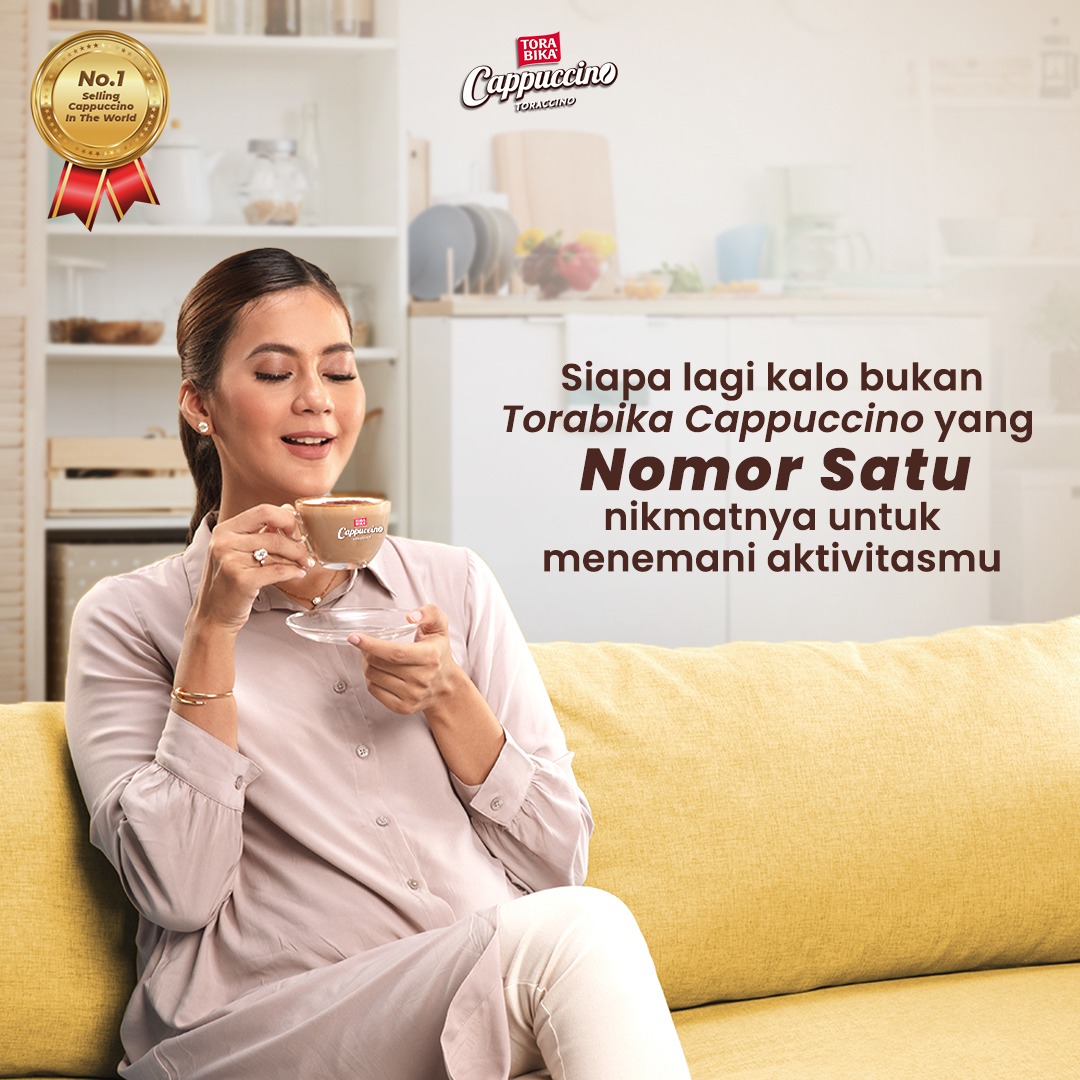 Nikmatnya Cappuccino no 1 di dunia untuk menemani segala aktifitasmu~

Hari ini aktivitas apa nih yang kamu jalani bareng Torabika Cappuccino?

#TorabikaCappuccino 
#No1CappuccinoInTheWorld