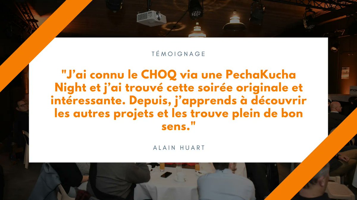 choqwapi's tweet image. 💬 Témoignage

Nous vous proposons aujourd&apos;hui de découvrir le témoignage d&apos;un de nos membres (Chamax Consulting). 

Si vous souhaitez comme lui rejoindre le CHOQ et/ou en savoir plus sur nos initiatives, c&apos;est ici que ça se passe 👉 buff.ly/3Gm833t