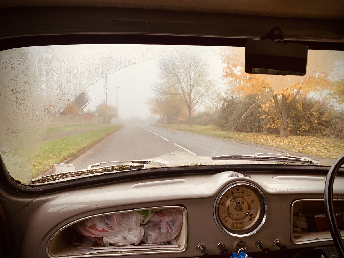 Out and about today in Penelope. 57 years old and still going strong. My Auntie drives her everyday.