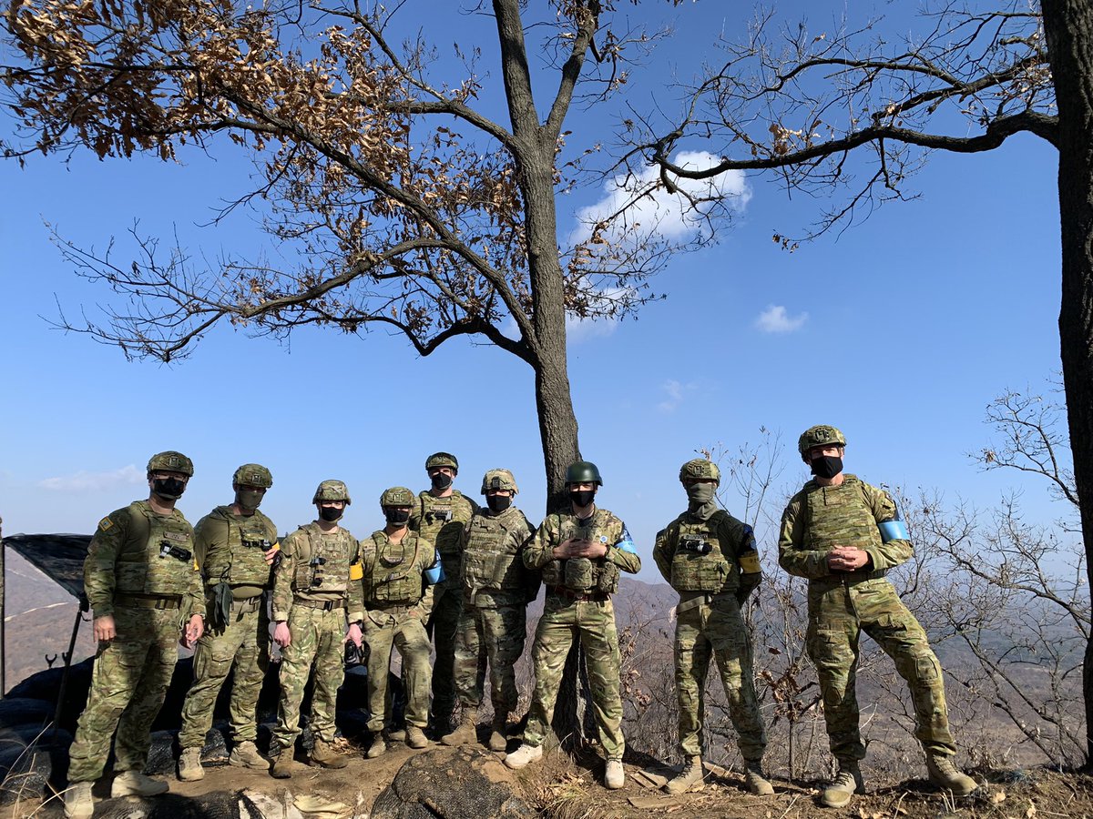 JohnCareyAUS's tweet photo. Brilliant visit in DMZ to the location of the 1952 Battle of White Horse with ROK 5ID🇰🇷#YourADF 🇦🇺#OpLinesmen @UN_Command MAC🇺🇳to inspect #Demining &amp; #RemainsRecovery Thanks Luke &amp; team for doing your part for this important msn @ROK_MND @hqjoc @AustralianArmy #StrongerTogether https://t.co/X53GcvgXav