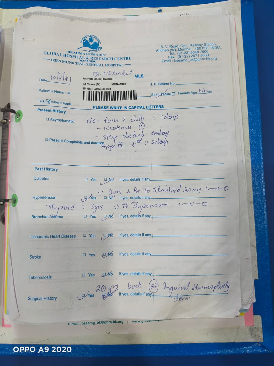 funde_rakesh's tweet photo. @SonuSood  sir, patient Amrish Solanki is admitted with high grade fever since 5 days,please support him for getting his complete treatment done, he belongs to the poor family n struggling to pay treatment cost.
@SonuSood 
@SoodFoundation 
@vishallamba20 https://t.co/TszM3n63WP