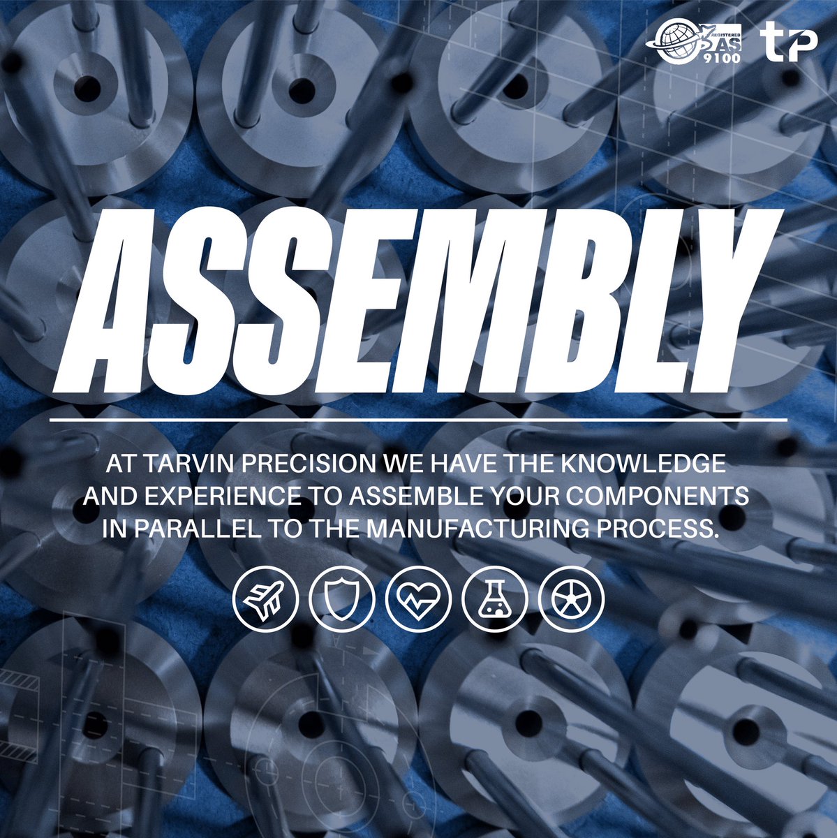 At Tarvin Precision we have the knowledge and experience to assemble your components in parallel to the manufacturing process. 

You can trust that with our 25 years of experience we can get the job done. 
 
#cncmachining #assemby #cnc #machineengineering #as9100 #aerospace