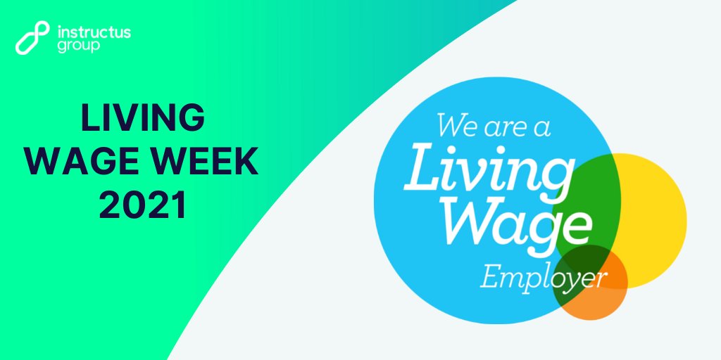 InstructusGroup's tweet image. We're proud to be Living Wage accredited! 

This week is #LivingWageWeek which celebrates 20 years of the movement which benefits both employers and their staff by paying fairly for a hard day's work.