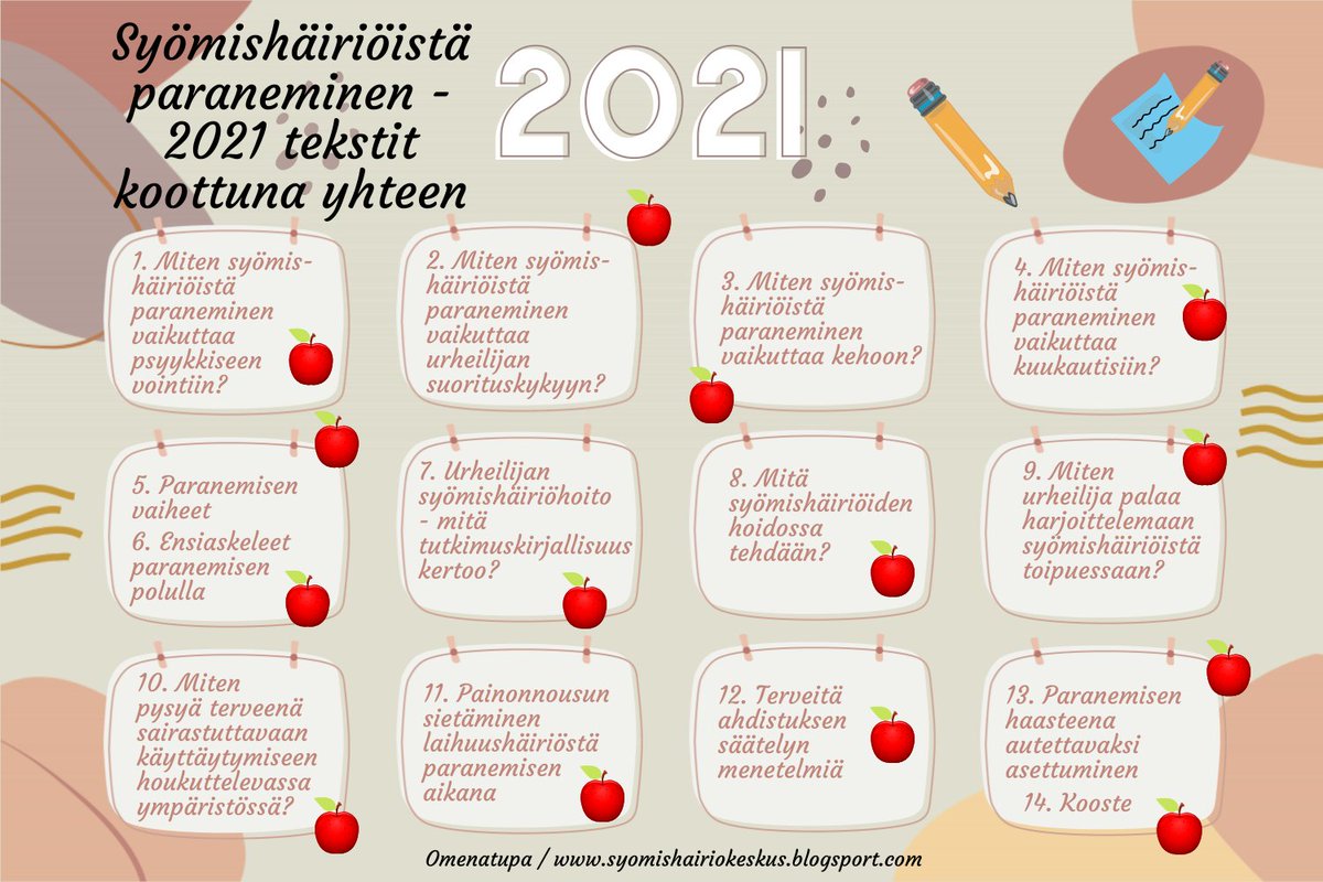 Oman Elämänsä Urheilija tweet media