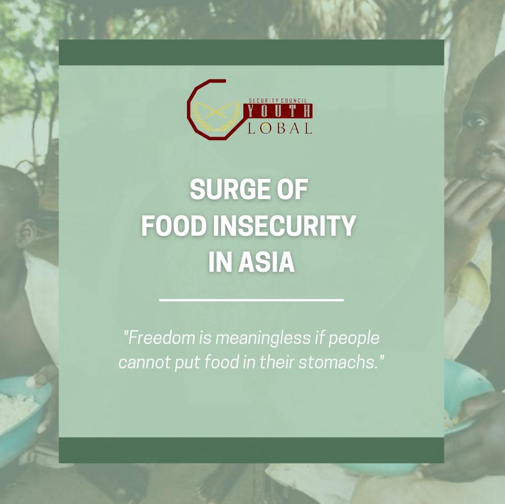 CouncilGyi's tweet photo. Greetings,
As ongoing conflicts and global pandemics continue destabilising the global order, the security council explores the accessibility of nutritious food as a facet of regional security. https://t.co/ArAo9eFGXu