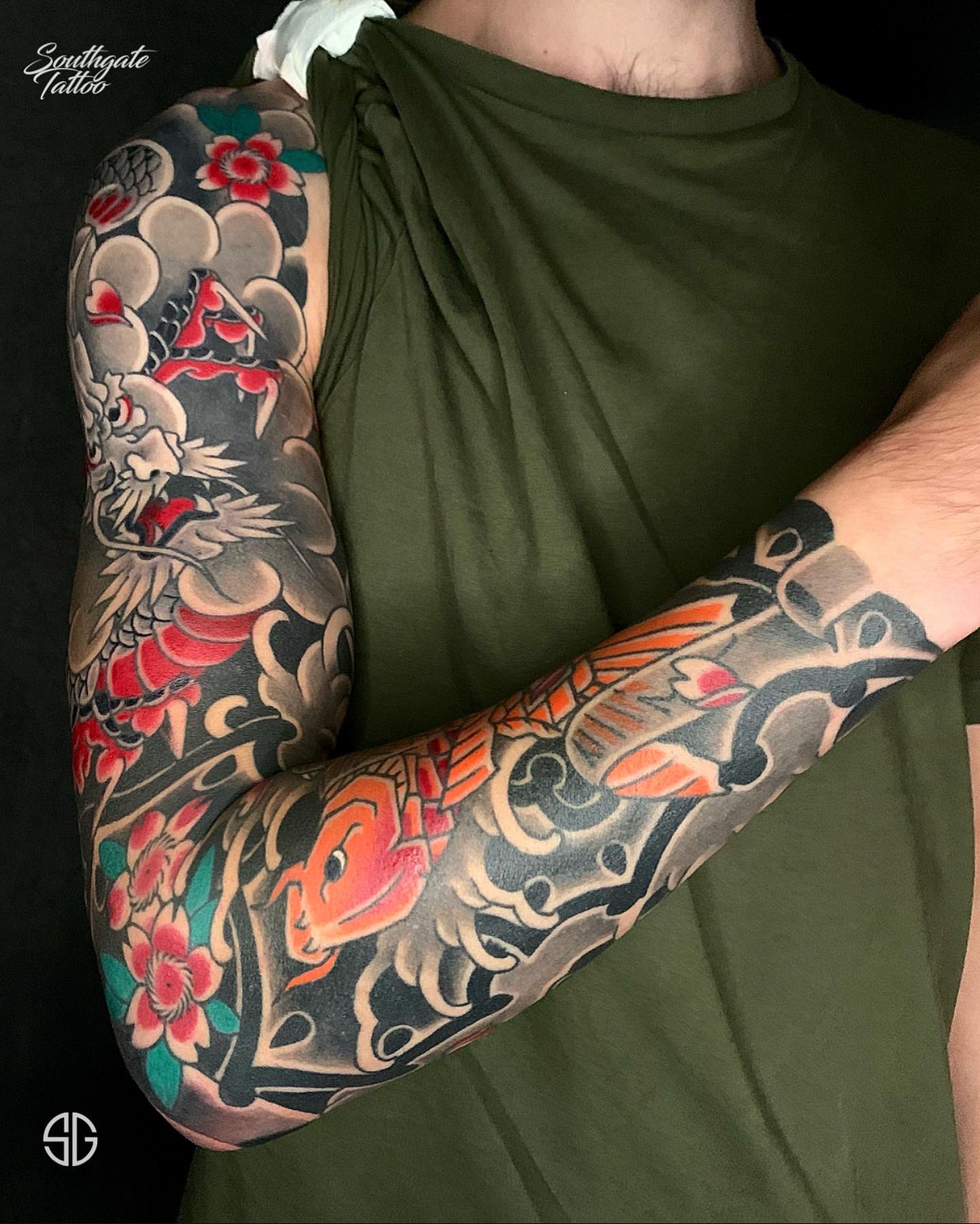 Top more than 80 traditional japanese tattoo sleeve latest esthdonghoadian