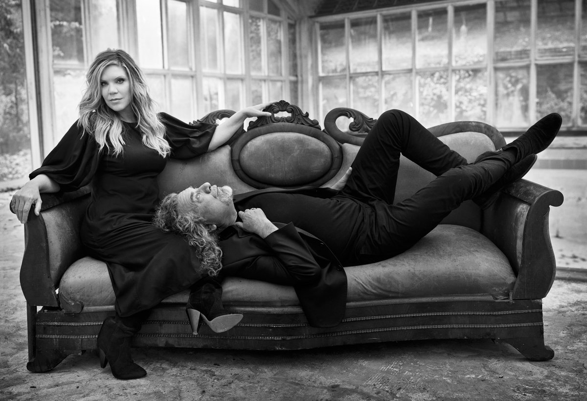 RobertPlant's tweet photo. "With their combined talents &amp; diverse tastes, the cliché about the odd coupling of bluegrass princess Krauss &amp; rock god Plant doesn’t apply." - @vanityfair on 'Raise The Roof'. 

Read more here https://t.co/k9I6LJ9q47 
📸: Mark Seliger. Styled by Tiffany Gifford https://t.co/zGLpDHbXf7