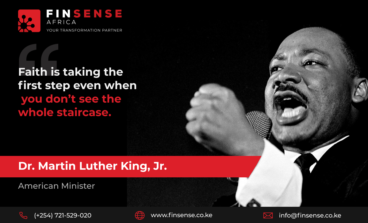 FinSenseAfrica's tweet photo. Martin Luther King Jr. was an American clergyman and activist who became the most recognisable voice and leader in the American civil rights movement.
#Martinlutherking #MondayMotivation #MotivationalQuotes #MotivationMonday #fintech #finsense #Africa https://t.co/G2Xqt3JzTZ