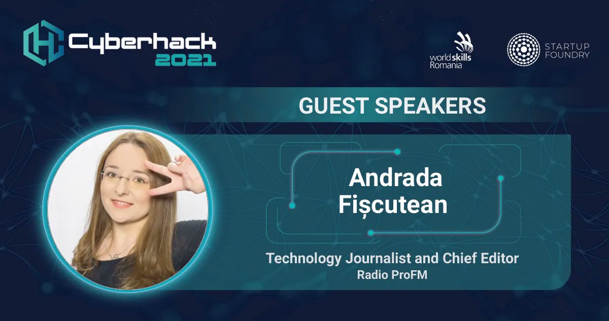 Mai sunt doar 4️⃣ zile rămase până pornim #Cyberhack2021! 🤖

Alătură-te pentru șansa de a participa la #MediaCyberChallenge sau workshop-urile susținute de invitați din partea #PROFM, #Code4Romania, #EY, #CHENIST, #Kaspersky, și #Deloitte. 🤩
buff.ly/3cfKM5r