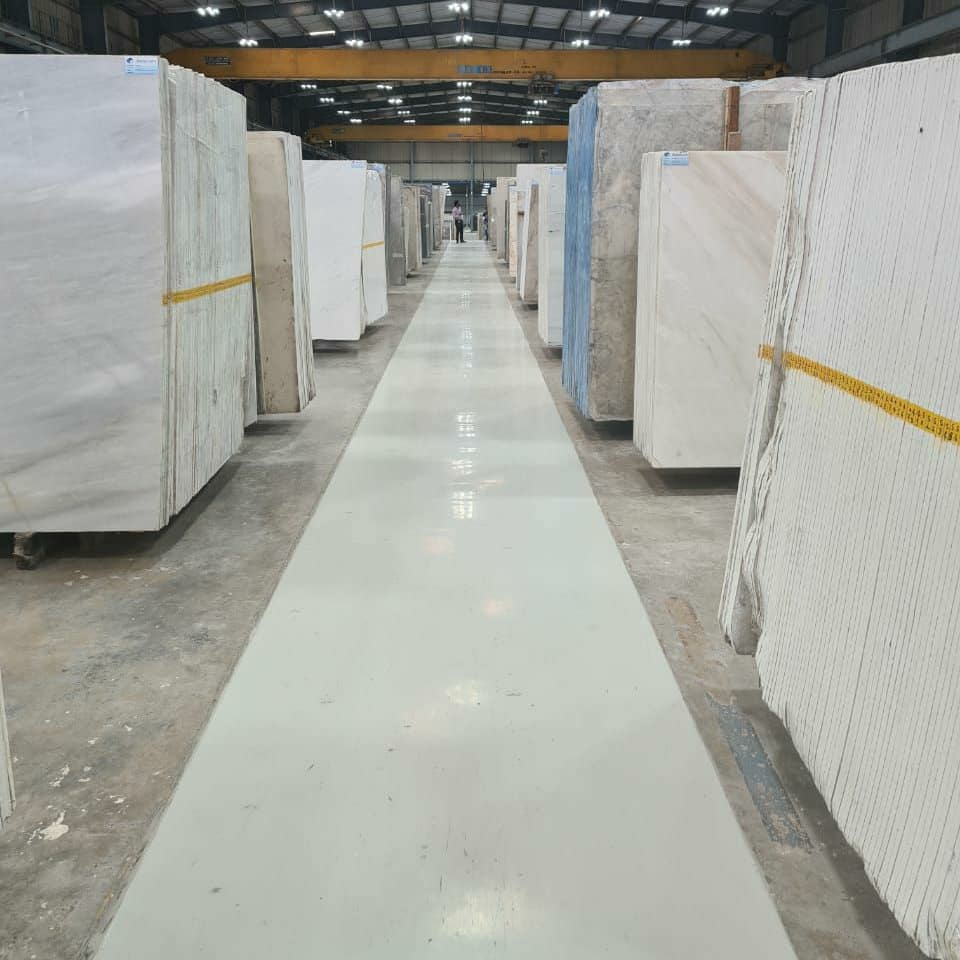 milleniummarble's tweet photo. In Frame: Silvassa Factory ✨
At Millenium, you're always spoilt for choices. 😉
Always on a constant quest of providing timely delivery &amp; top quality stones. 

#BestAtMillenium #marble #freemarbleconsultation #importedstone #bestmarbles #qualitystones #marbledesign https://t.co/ZJ6H4URmO7