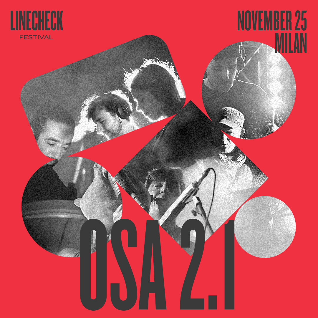 linecheck_it's tweet photo. 🔴Linecheck Festival live from Milan🔴

OSA 2.1
November 25 - BASE Milano / Live stream at https://t.co/ft7wGKhu4i

OSA2.1 is the 2021 @OpenSound_music production, an original performance in which all the actors equally join an unprecedented musical journey.

#Linecheck21 https://t.co/L0p8GzbW37