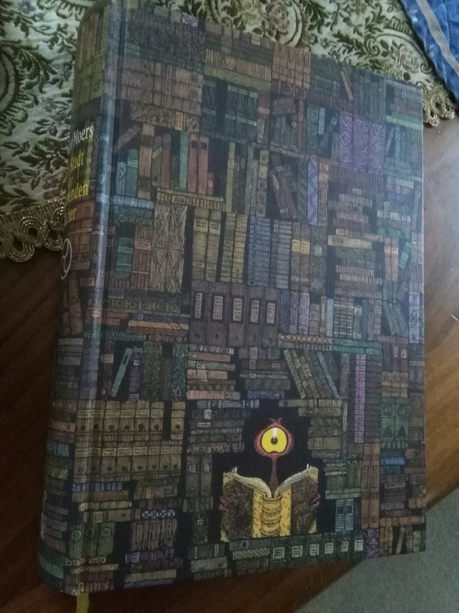 RomanTipps's tweet photo. #Buchpost von @100_Morgenwald bekommen:
"Die Stadt der träumenden Bücher" von Walter Moers
Vielen lieben Dank!!! 💖💖💖
Das Buch ist echt hübsch 😍 https://t.co/Q2BjmVQorO