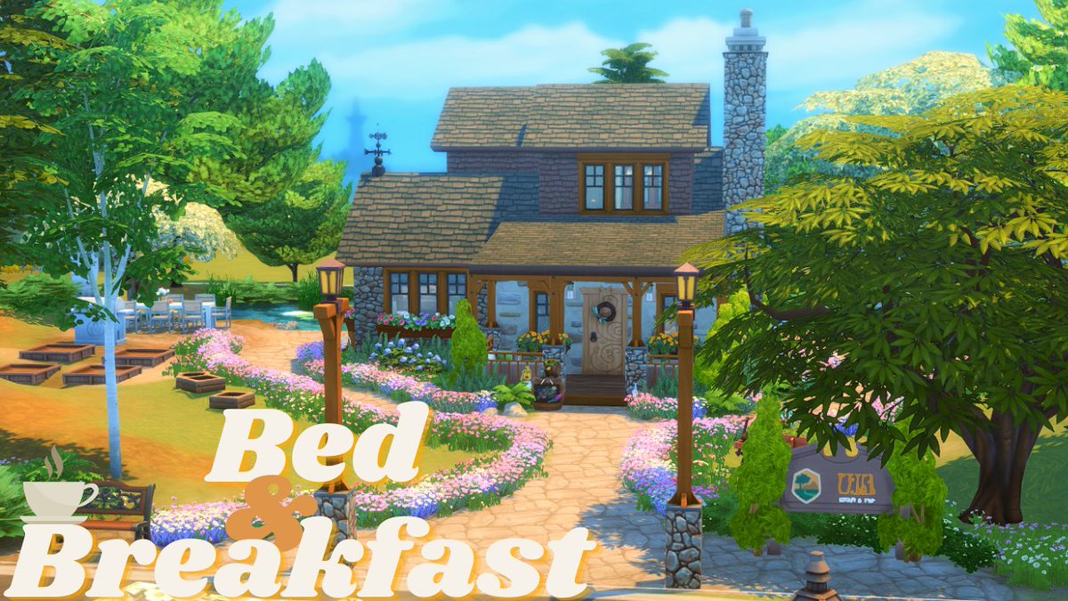SimFables's tweet image. Get away for the weekend to a cozy bed &amp;amp; breakfast with a phenomenal view of the Brindleton Light in the Bay. 🏡🍴

Speed Build: youtu.be/cJvnr6LgW7E
GalleryID: Sims4Blossom
#ShowUsYourBuilds #TheSims4 #TheSims @TheSims  @SimsCreatorsCom @simsshare #thesimmerssquad