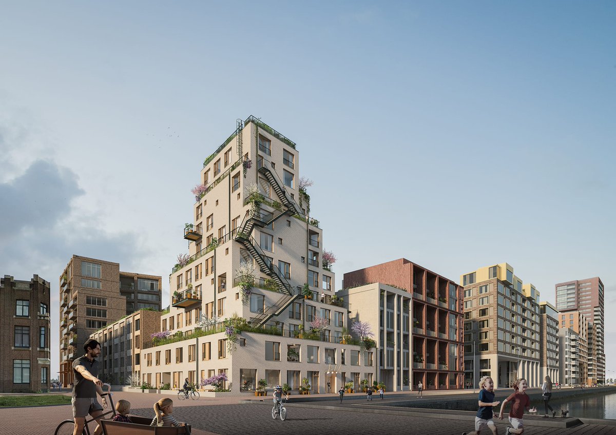 Wij leveren #binnenspouwbladen #BABEL in Rotterdamse Schiehaven als #bouwpartner van  bouwerscombinatie Kroon &amp; de Koning en <a href="/BoeleTweets/">Boele & van Eesteren</a>. Meer weten? degrootvroomshoop.nl/houtbouw/binne…
#lloydpier #ketensamenwerking #ookditisvolkerwessels