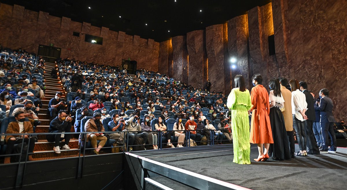 Golden_Horse's tweet photo. 2021 Taipei Golden Horse Film Festival Grand Opening
with #Terrorizers, which grabbed five #GoldenHorseAwards nominations including Director, Supporting Actress and New Performer.
#TGHFF #GoldenHorse #GHA #GHA58 https://t.co/ad0RsuOsbR