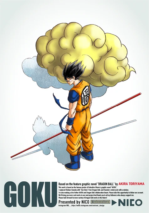 GOKU ✖︎ AKIRA
修正版 