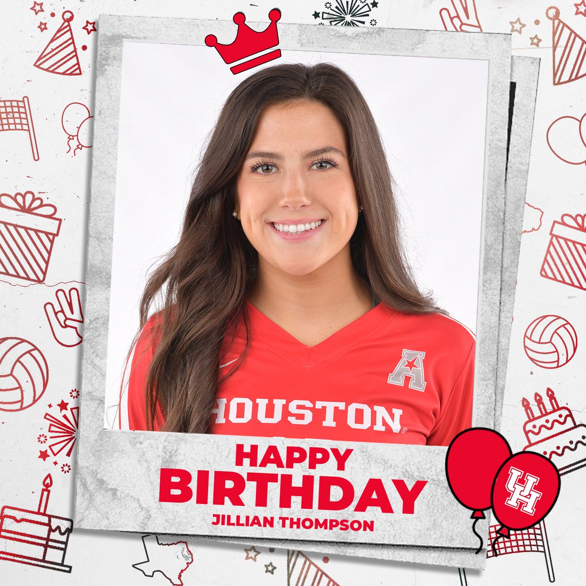 UHCougarVB's tweet photo. Happy Birthday, Jillian! We hope you have a fantastic day filled with joy and love!
#BeSomeone X #GoCoogs X #PointHouston https://t.co/5fZ4U2nhUe