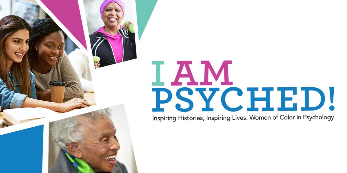 CCHPsych's tweet photo. We've collaborated with the Women’s Portfolio @APA to launch #IAmPsyched Virtual via @SmithsonianLab! Explore the history and contemporary contributions of women of color in psychology through this free online exhibit: https://t.co/0LHen5G0Rl @FeministVoices #HistPsych https://t.co/Xsh4BgcGAa