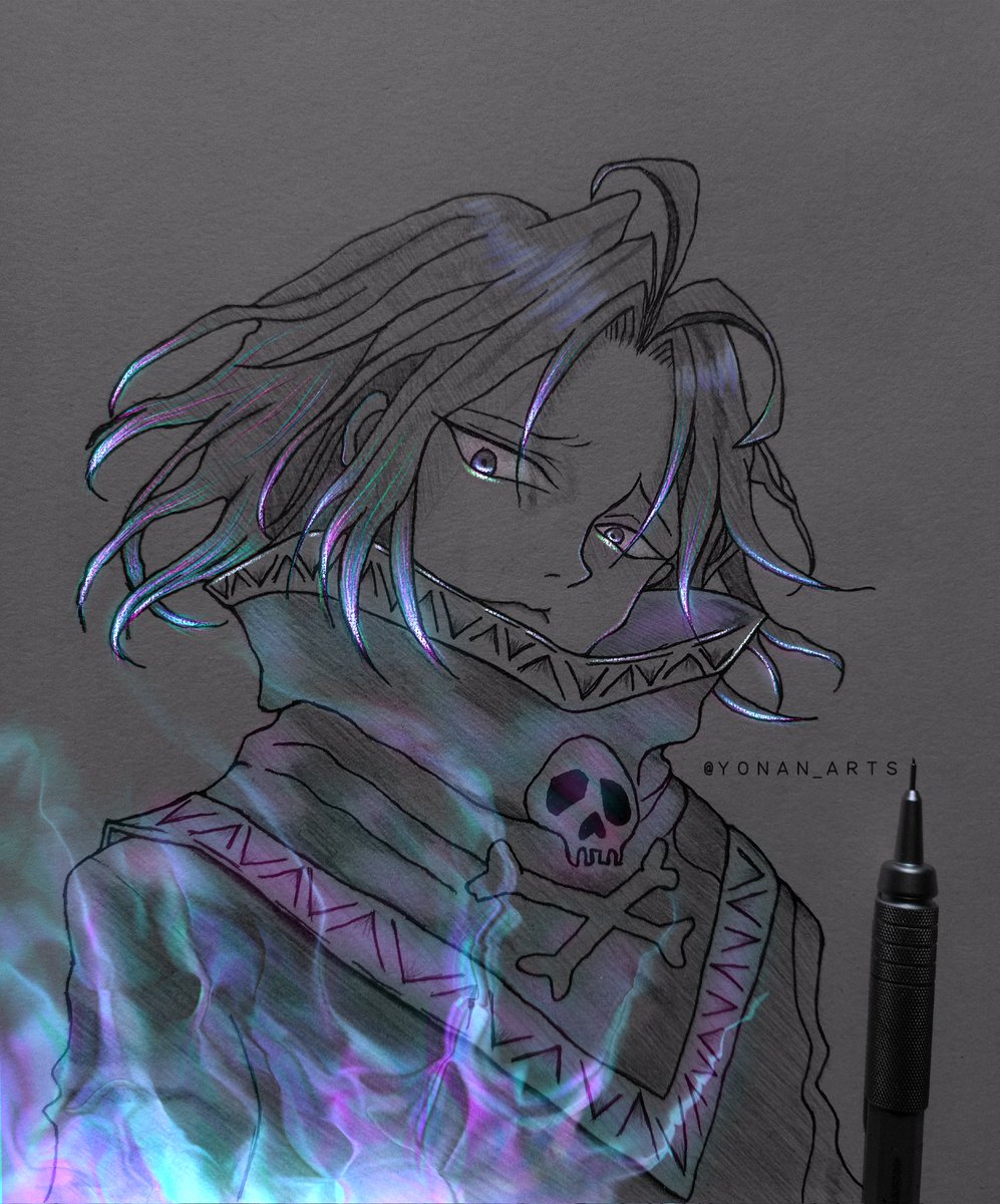 yonan_ichan's tweet photo. Feitan glow art 

📌Open for anime glow art Commission

📌Ctto reference.
#hxh #hxhfanart #sketch #lineart
#digitalart #traditionalart #anime #AnimeArt #art #Artist #glowart https://t.co/Rxbmd2MwHl