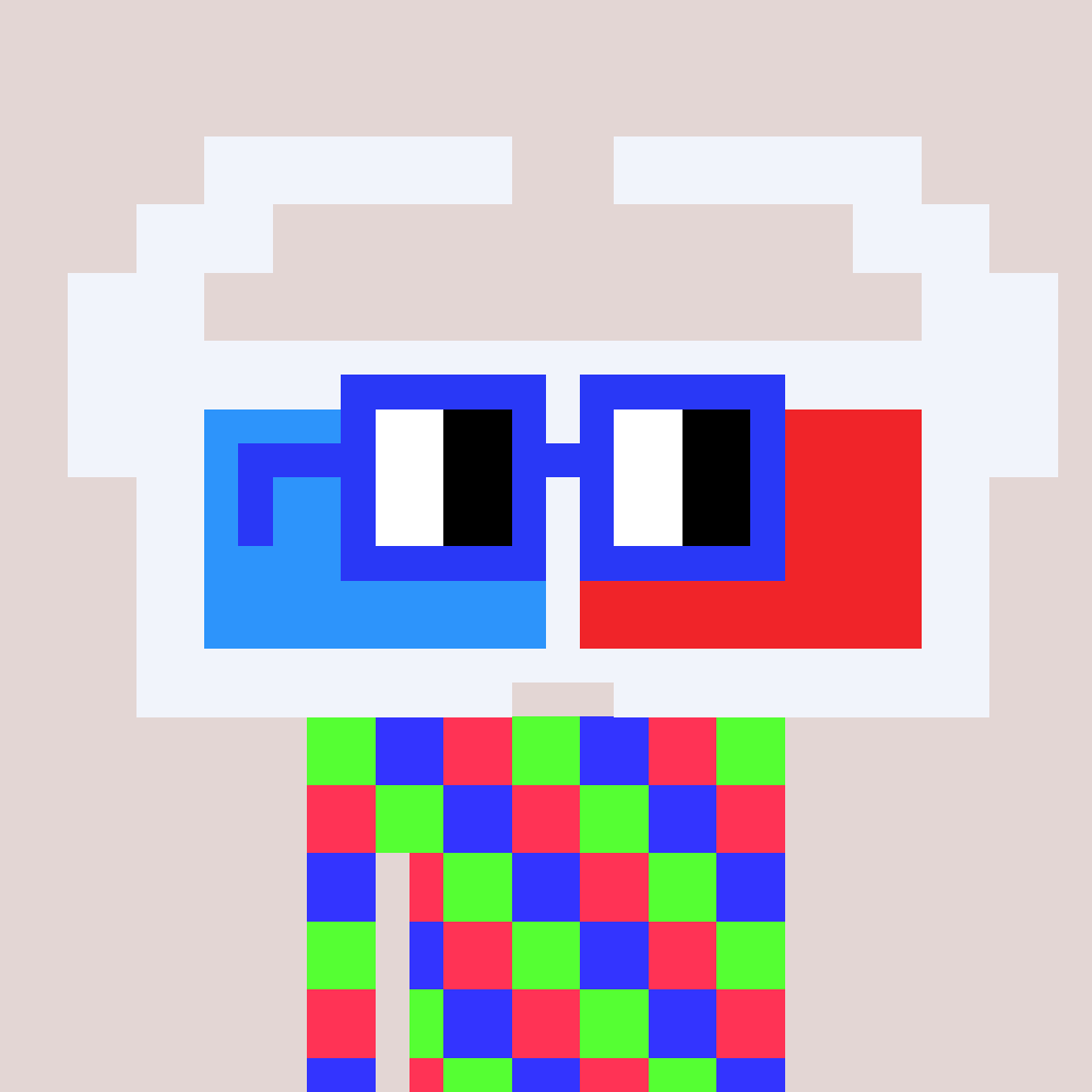 nounifyme's tweet photo. 10.15.21 

@richerd's glasses were Nounified! https://t.co/e5tiv6rDpt

#nounifyme https://t.co/SlIvBqO5Qa