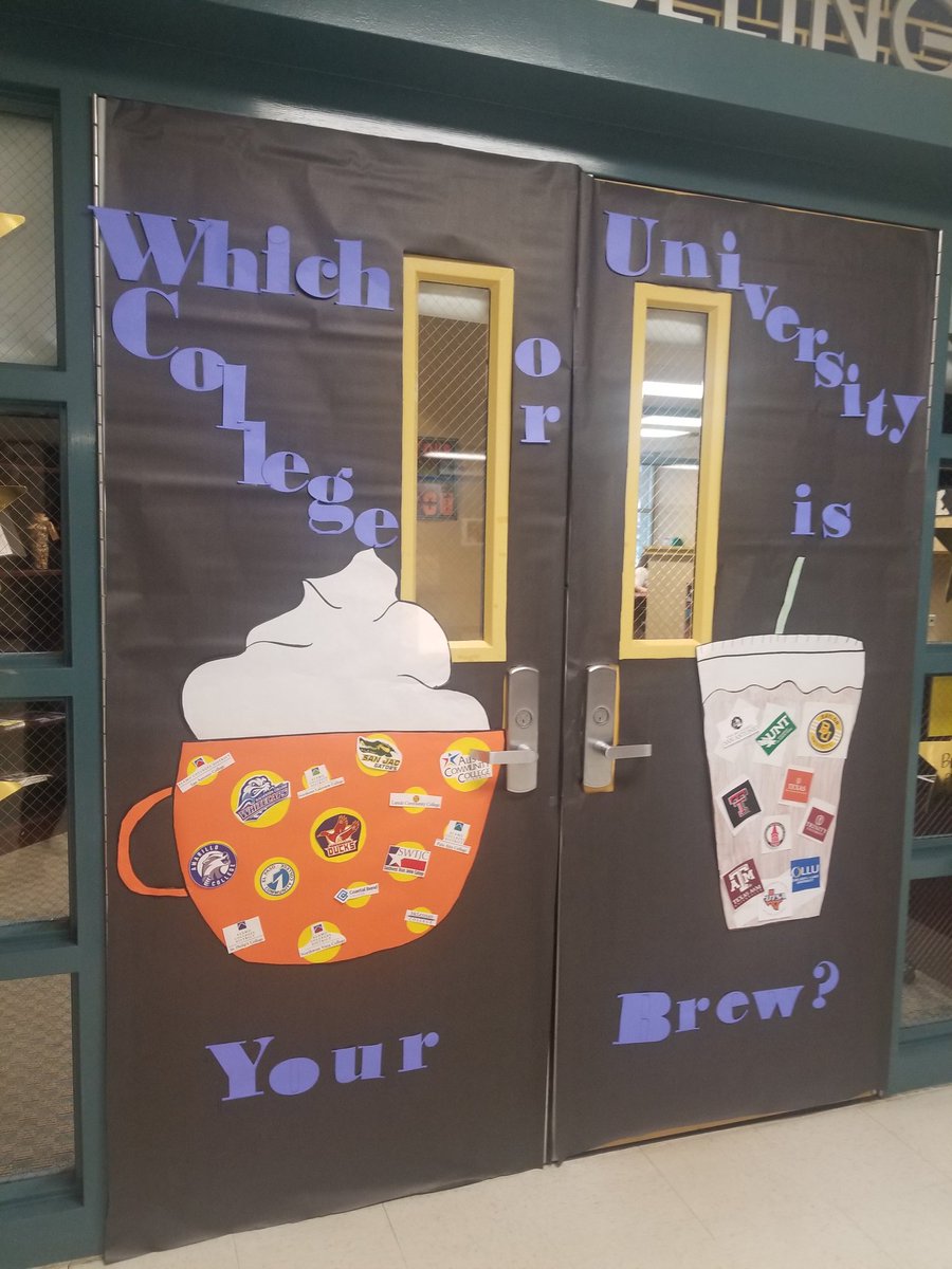 Celebrating <a href="/GenerationTexas/">Generation TX</a> with a door decorating contest 🌟 Excited to see the creativity this week 😀💙 <a href="/NISDJay/">John Jay High School</a> <a href="/NISDJaySEA/">John Jay SEA</a> <a href="/career_jay/">Jay/SEA CCMA</a>
