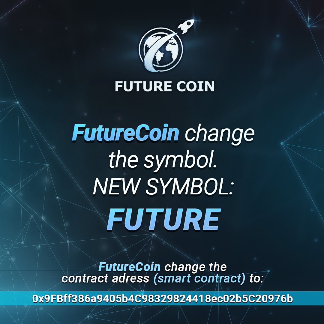 efuturecoin's tweet photo. What is the migration to the new contract?
UPDATE on ethereum chain communication bridges, Solana and BEP20.
UPDATE to security following collaboration with certik (fixed bugs etc).
UPDATE to anti-roll system (increases trust for investors).
UPDATE for a new HARD FORK 🚀 https://t.co/ODm1T0lsl2