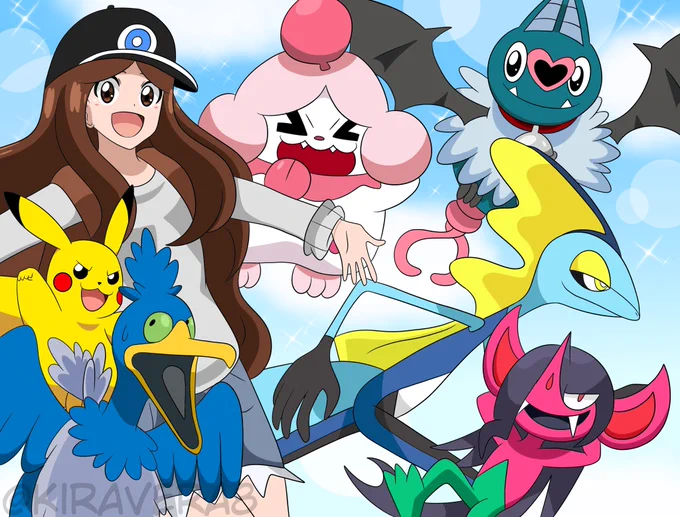 happy 2nd anniversary SWSH!✨

here some of the art I enjoyed making of the game; it's definitely one of the most fun times I've had in a while with my Pokemon! #ポケモン剣盾2周年 