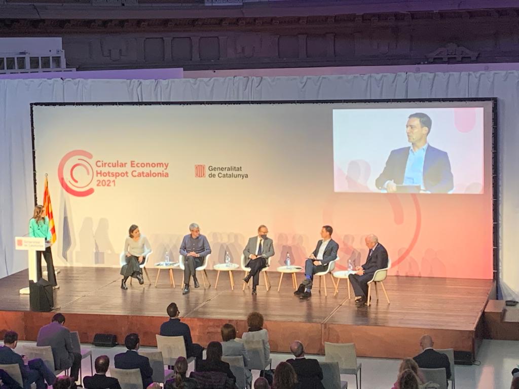 CelsaGroup's tweet image. Today we are taking part in the #CEHotspotCAT with @accio_cat ♻️, an event in which our President &amp;amp; CEO Francesc Rubiralta is discussing Leadership in Circular Strategies and how has #CELSAGroup managed to be leading in the sector of #circulareconomy at Catalonia.