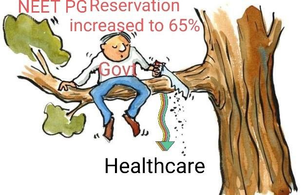 Shatabdi1406's tweet photo. #reservationfreeneetpg 
#alldocsequal https://t.co/1FelpU8nyZ