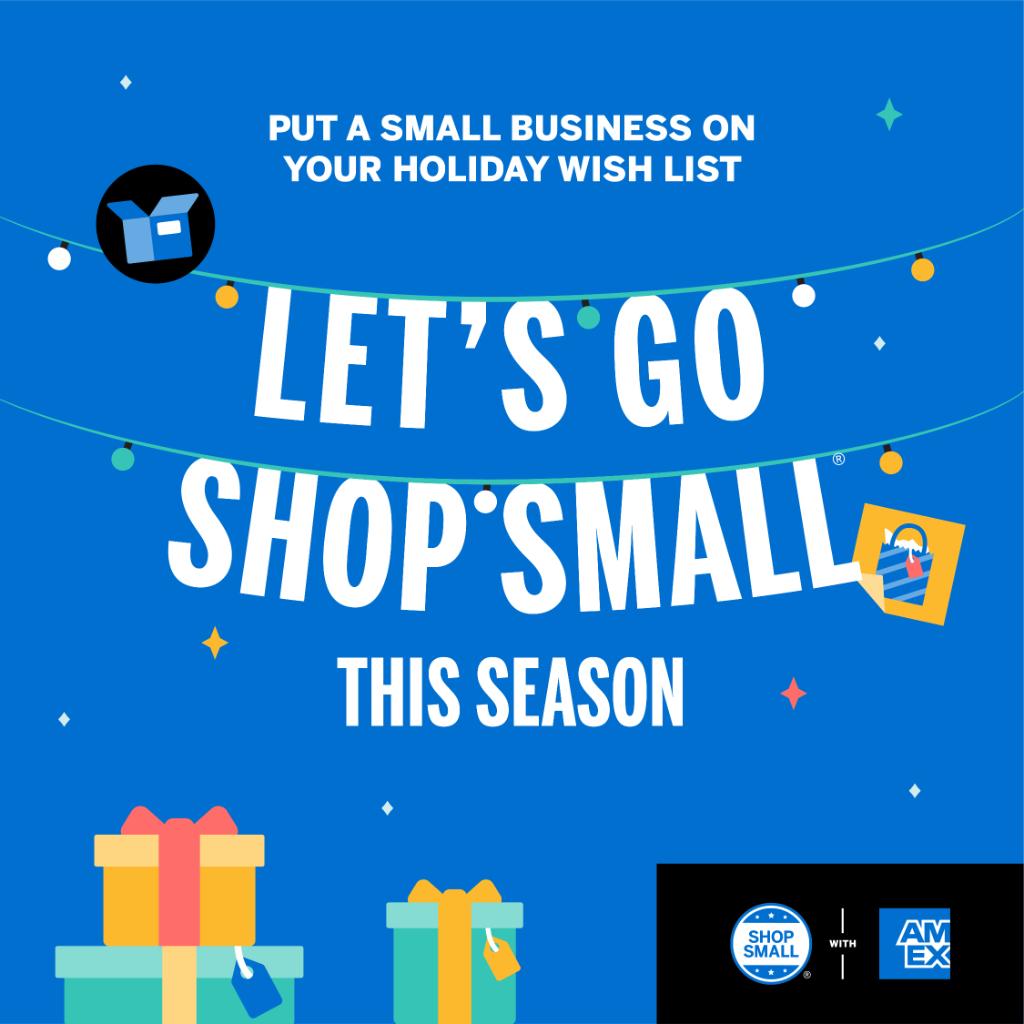 We 💙 Small Business! Let’s kick off Small Biz Appreciation week in a BIG way by shopping our holiday wish lists locally! Go BIG &amp; shop small! Shopping small can make a BIG impact so show small businesses in your neighborhood some BIG love this season🎁 #ShopSmall #goBIGshopsmall
