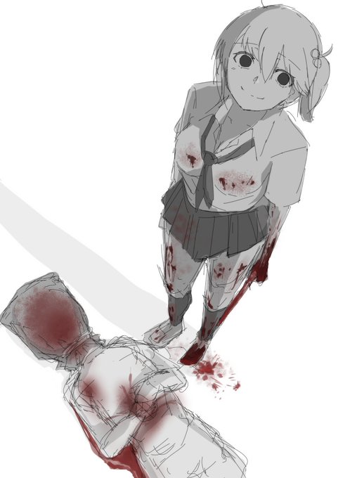 こういう絵描いていた時期ありました(3年前くらい?) 