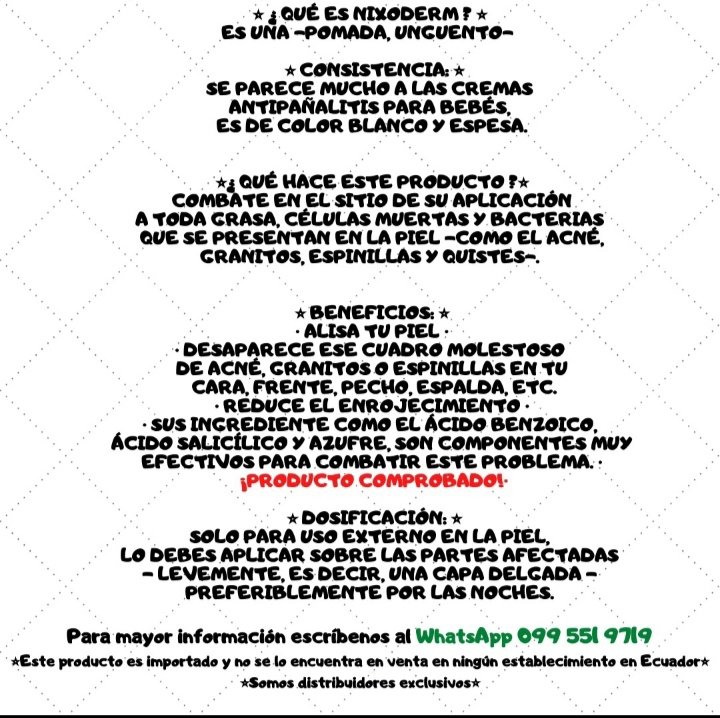 alexroserorrpp's tweet photo. TL les cuento que estoy vendiendo una súper crema para las espinillas, la mejor! 🔝 producto comprobado. 
Más información ⤵️ 
https://t.co/euiMT9kkb9 https://t.co/fx8TgqAZJm