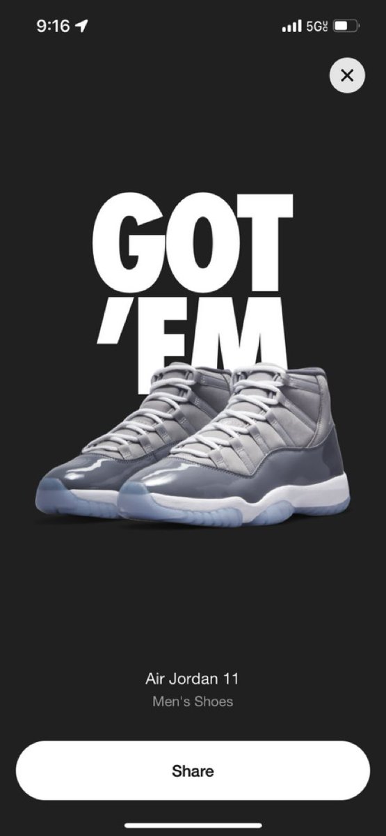 OGSensei2's tweet photo. @JustFreshKicks 11 mins late. Thank you for the noti.🔥🤩 https://t.co/ugeCRuPUMW