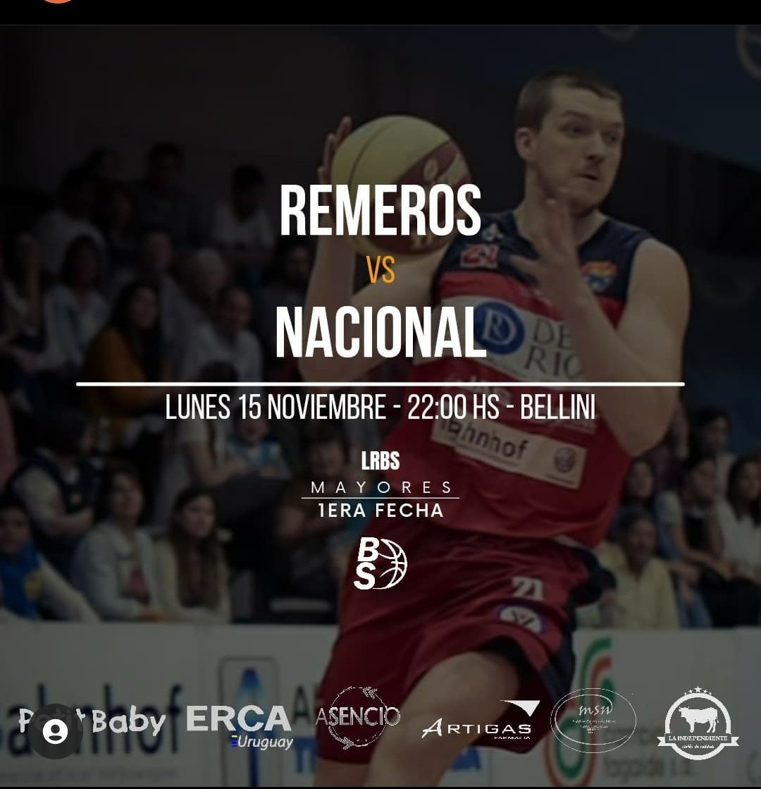 basktsoriano's tweet photo. Arranca la LRBS.  Esta noche a las 22 desde el M. Eduardo Bellini de Remeros. https://t.co/4WDueTUFJR