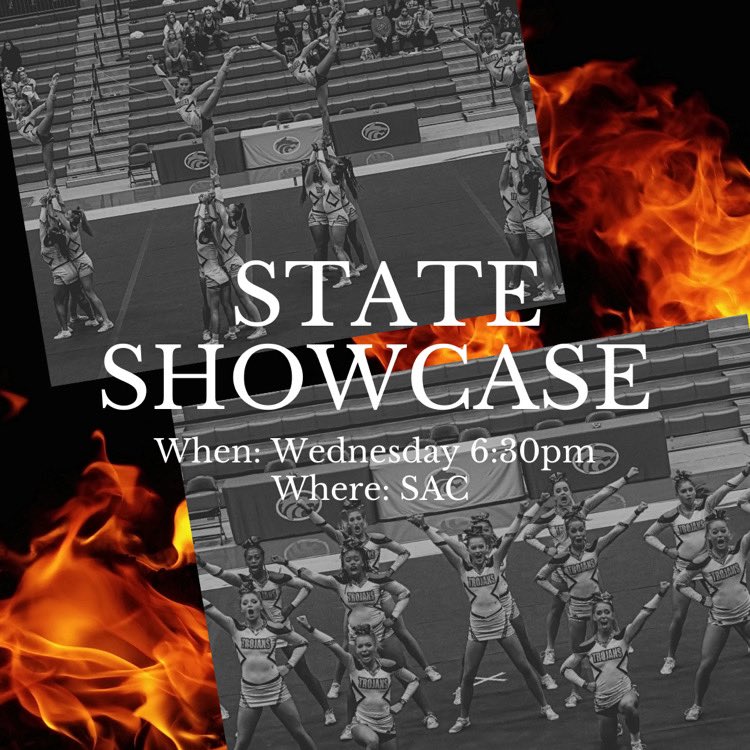 tiffpullen's tweet photo. Come out and support our girls before they leave for state! 🖤💛📣 https://t.co/eWG3U1SF59