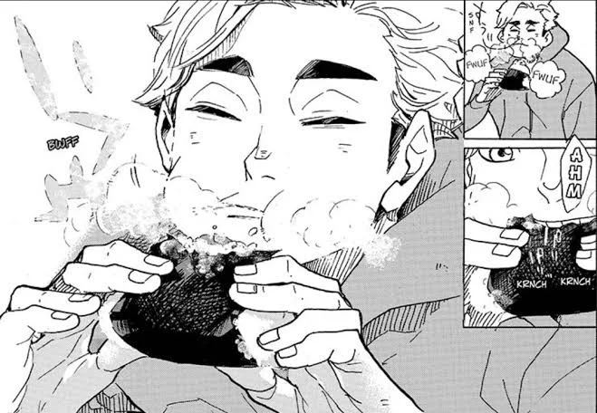 here to remind u that atsumu genuinely loves osamu's food and is never too proud to show it 
