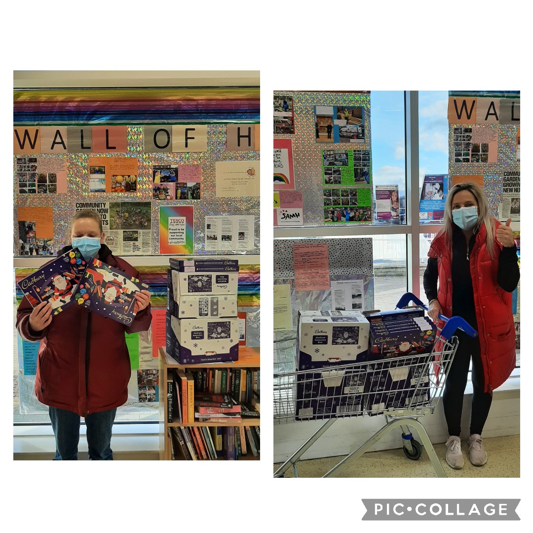 Suzieq1402's tweet photo. #tescoparkhead donations today to Time & Space & @StAnnesPrimary from our community library. We are running short of books, please donate if you can . #storeview @BeYonderLtd @CaringCity https://t.co/s8Go2H0AoH