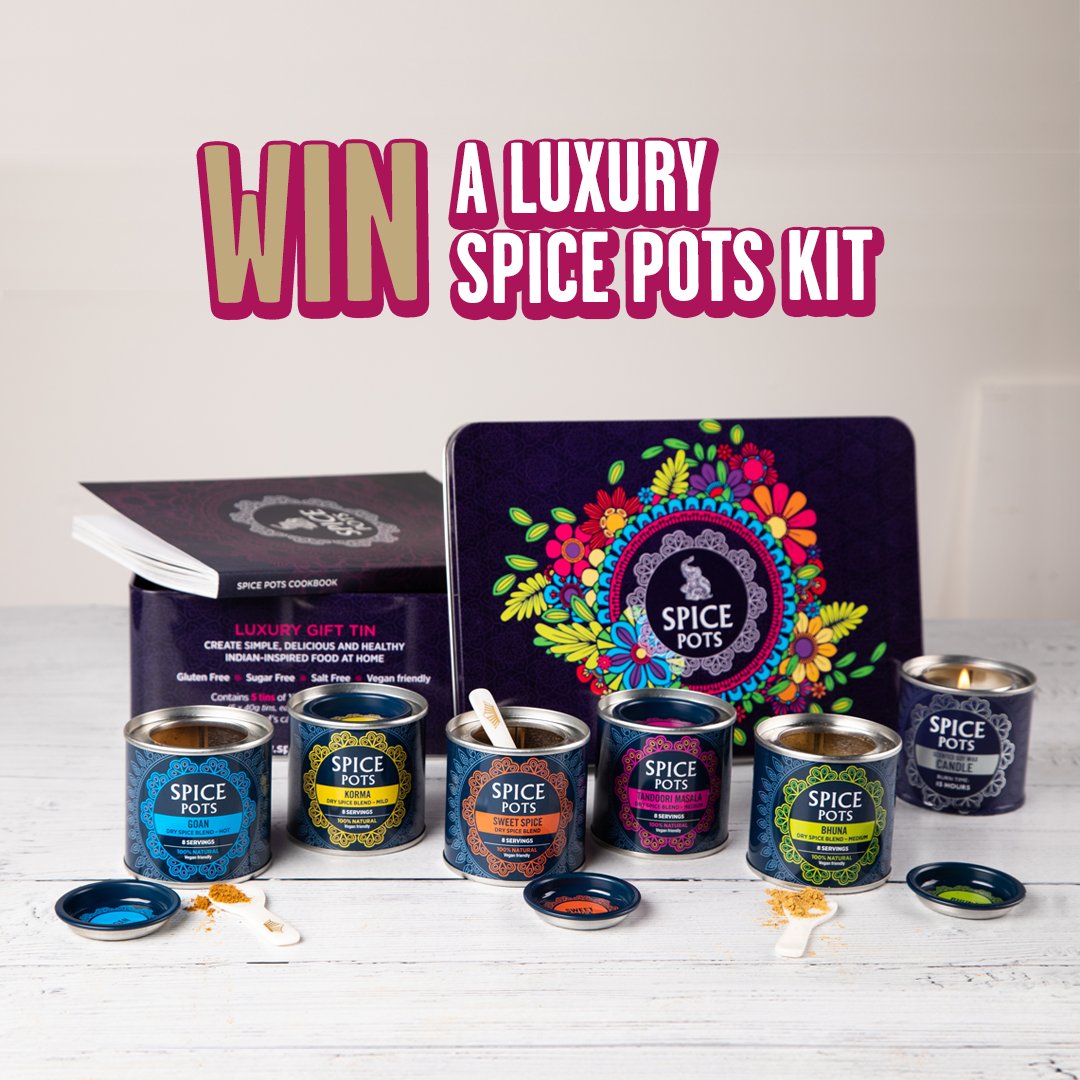 Ready to spice up your life?🌶️

We've partnered with <a href="/SpicePots/">Spice Pots</a> to giveaway 3 Luxury Spice Pots Kits. To enter just fill in your details here: scottybrand.com/spice-pots-com…