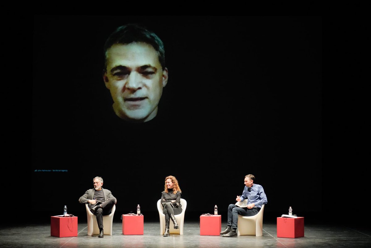 la_Biennale's tweet photo. #MeetingsOnArchitecture @TerritorialA: “Architecture has to reinvent the spatial contract. It has the capacity to build spaces of cohabitation and conviviality, articulating and establishing new spaces of negotiation where notions can be redefined in common.” https://t.co/JepEgrMdDq