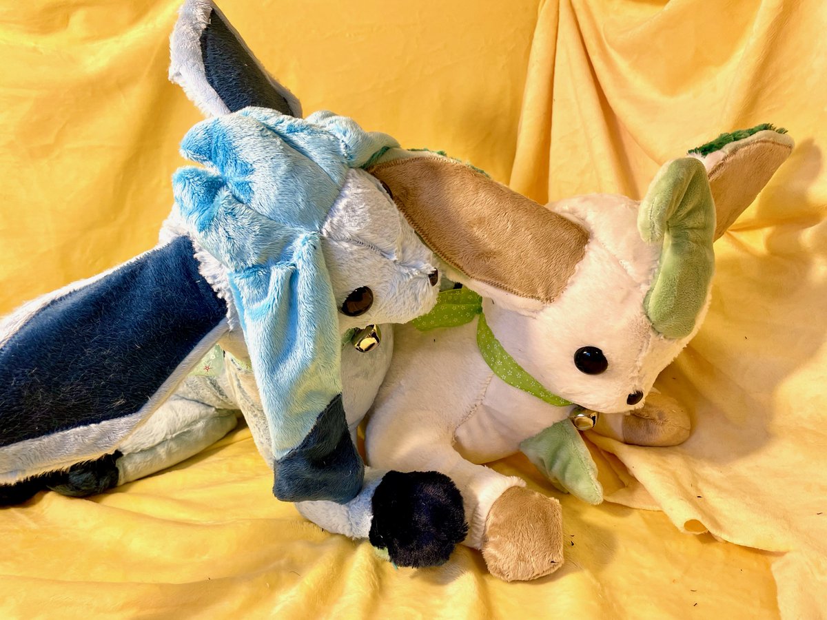 SewingWhiskers's tweet photo. Weighted and heated Leafon and Glaceon plushies! They'll be available Friday! 🥰

Who else is super excited for #BrilliantDiamond #ShiningPearl ? https://t.co/sVHNGTzJqk