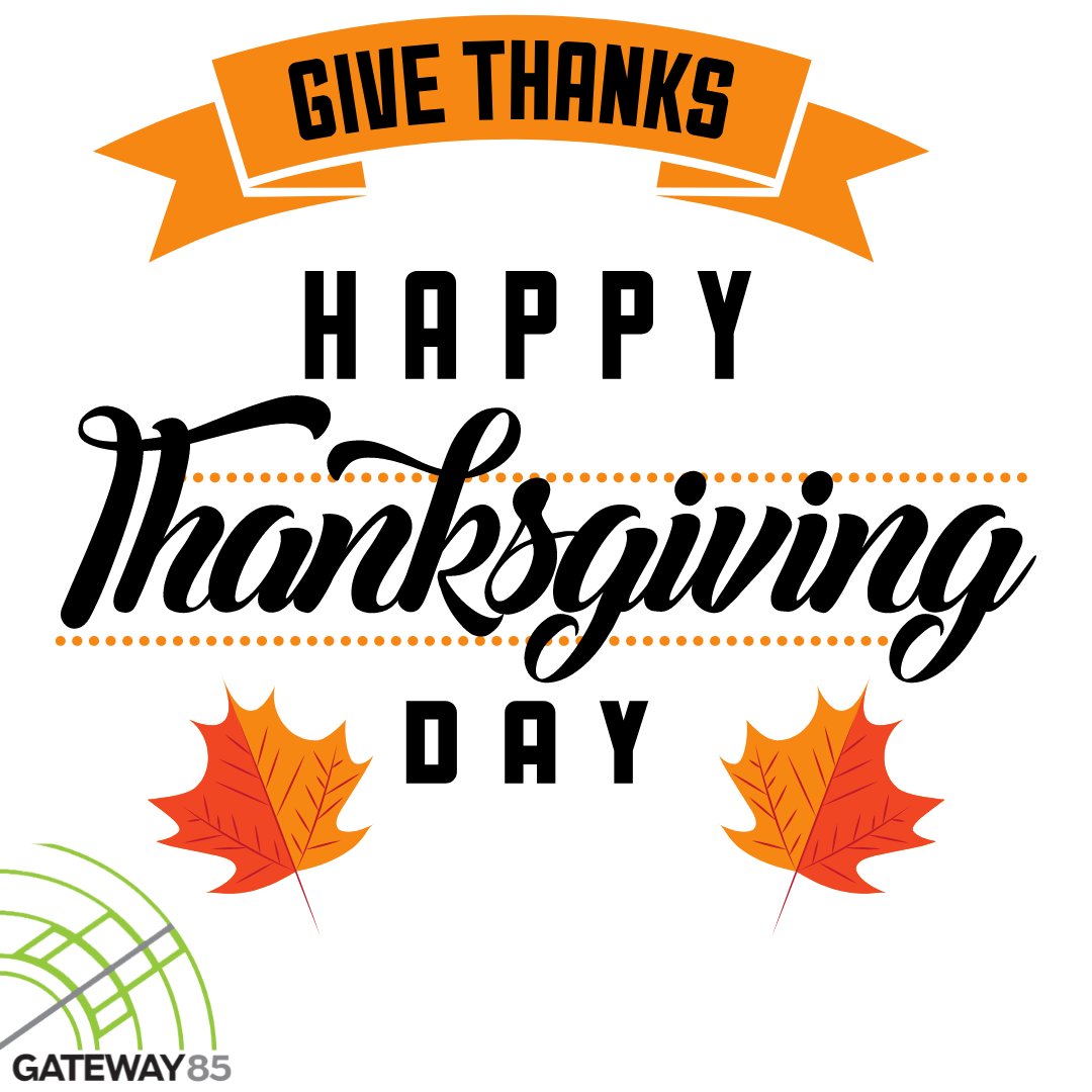 Gateway85Gwinn's tweet photo. #HappyThanksgiving from Gateway85 CID! We're thankful for all the community members, businesses and team members who make #Gateway85 one of the most prosperous CIDs in the metro Atlanta area! https://t.co/EfflLywSrA